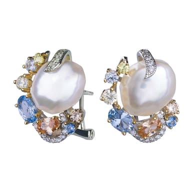 Серьги Style Avenue из серебра 925 с жемчугом