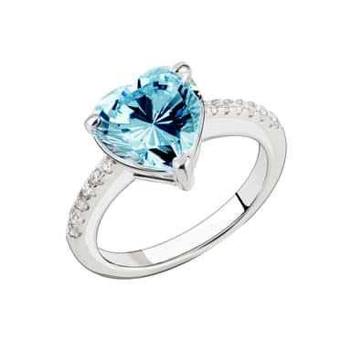Кольцо Solare Mondo из серебра 925 с кубическим цирконием