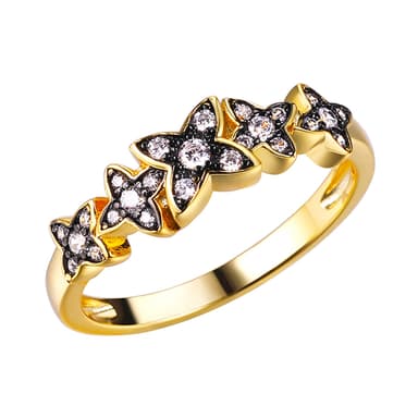 Кольцо Fresh Jewelry из серебра 925 с фианитом