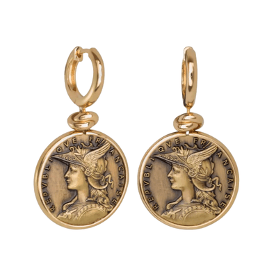 Серьги Style Avenue Coins из бижутерного сплава