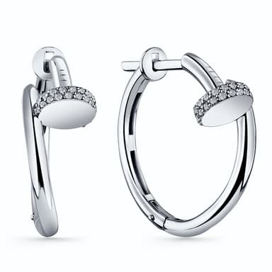 Серьги Костромской Алмазный Дом из золота 585 с бриллиантами