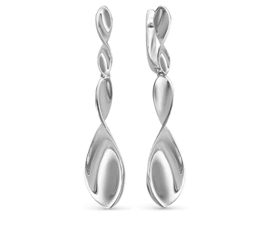 Серьги Delta из серебра 925