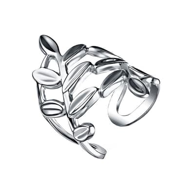 Серьга каффа Element 47 из серебра 925