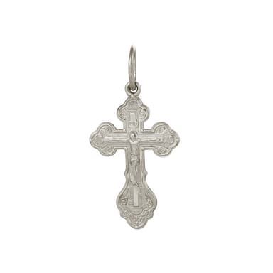 Подвеска крест Zlato из серебра 925