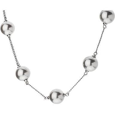 Колье Misaki из серебра 925 с жемчугом