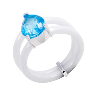 Кольцо NS Design из серебра 925 с фианитом