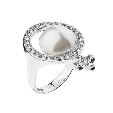 Кольцо Misaki из серебра 925 с жемчугом