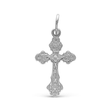 Подвеска крест Zlato из серебра 925