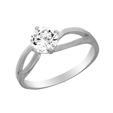 Кольцо Fidelis из серебра 925 с кубическим цирконием