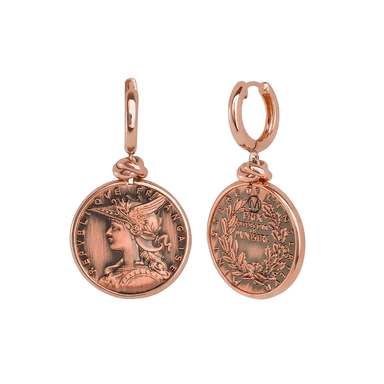 Серьги монеты Style Avenue из бижутерного сплава