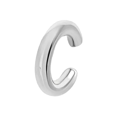 Серьга каффа Element 47 из серебра 925