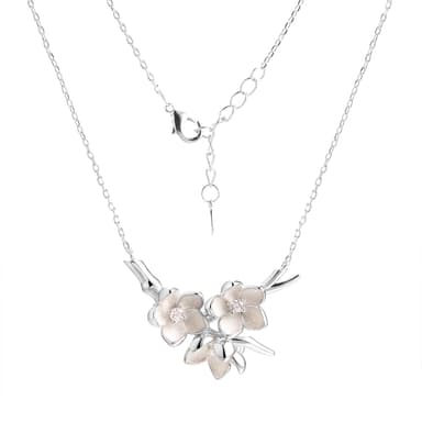 Колье Fresh Jewelry из серебра 925 с фианитами 