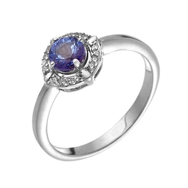 Кольцо Fresh Jewelry из серебра 925 с танзанитом