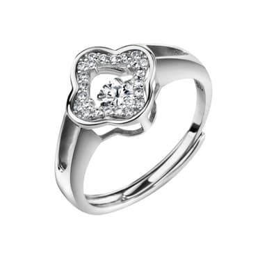 Кольцо Fidelis из серебра 925 с фианитом