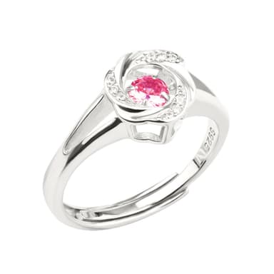 Кольцо Fidelis из серебра 925 с кубическим цирконием