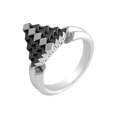 Кольцо Fresh Jewelry из серебра 925 с фианитом