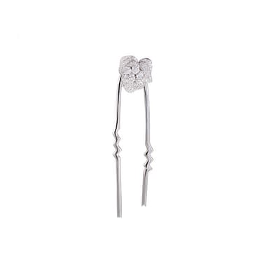 Заколка Element 47 из серебра 925 с фианитами