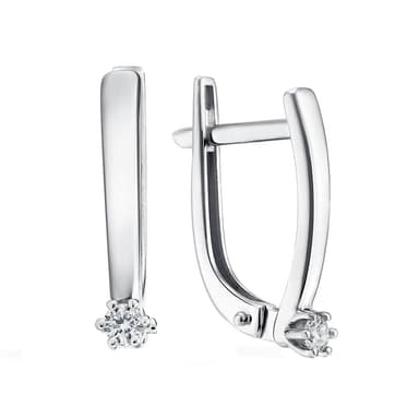 Серьги ERA JEWELLERY из золота 585 с бриллиантами