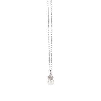 Колье Misaki из серебра 925 с жемчугом