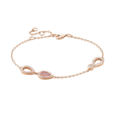 Браслет декоративный Zeades из серебра 925 с кристаллами Swarovski