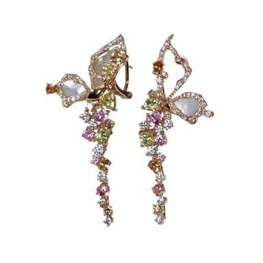 Серьги Style Avenue из серебра 925 с перламутром