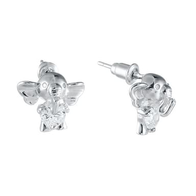 Серьги &quot;Слон&quot; Element 47 из серебра 925 с фианитами