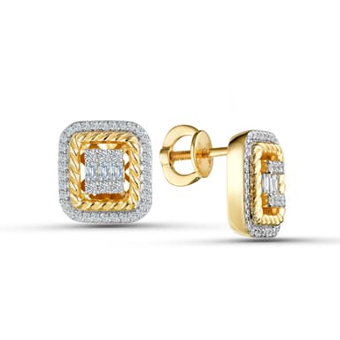 Серьги Primo Prezioso из золота 585 с бриллиантами