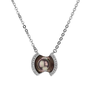 Колье Misaki из серебра 925 с жемчугом