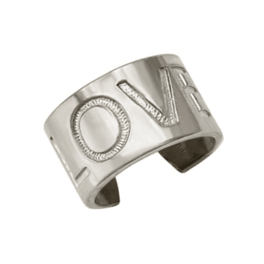 Серьга каффа Апарт из серебра 925