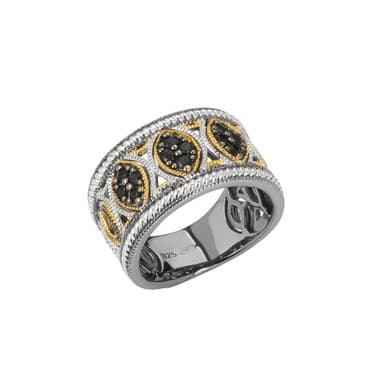 Кольцо Style Avenue из серебра 925 с сапфиром
