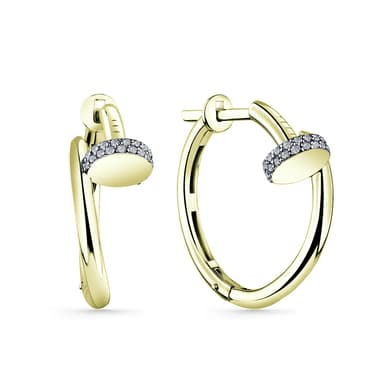 Серьги Костромской Алмазный Дом из золота 585 с бриллиантами