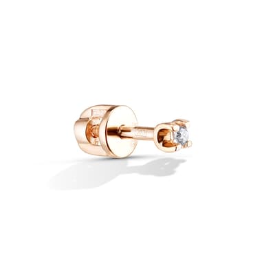 Серьги ERA JEWELLERY из золота 585 с бриллиантом