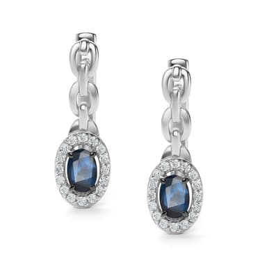 Серьги Алькор из золота 585 с сапфиром
