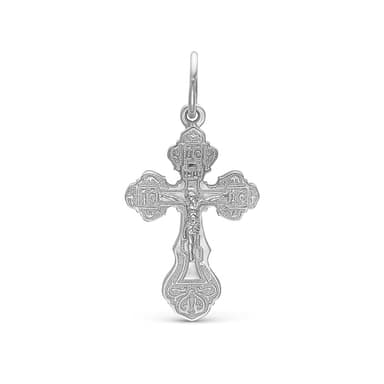 Подвеска крест Zlato из серебра 925