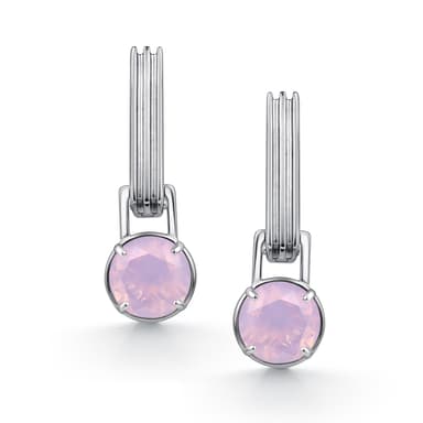 Серьги Алькор из серебра 925 с ювелирным стеклом