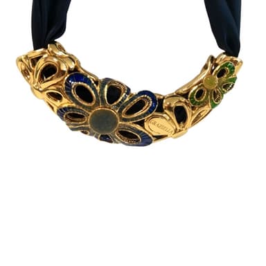 Колье Graziella из серебра 925 с эмалью