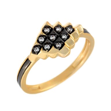 Кольцо Fresh Jewelry из серебра 925 с фианитом