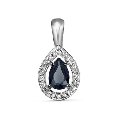 Подвеска ERA JEWELLERY из золота 585 с сапфиром