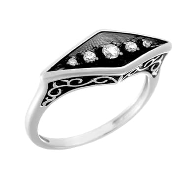 Кольцо Fresh Jewelry из серебра 925 с фианитом