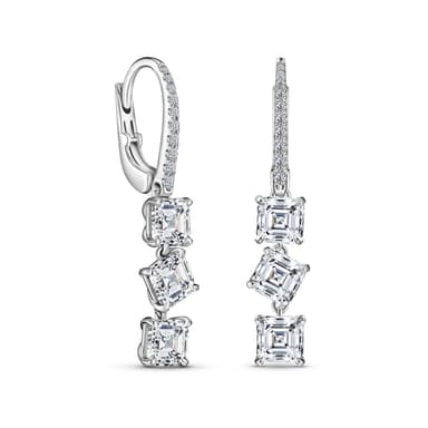 Серьги ALROSA из золота 750 с бриллиантами