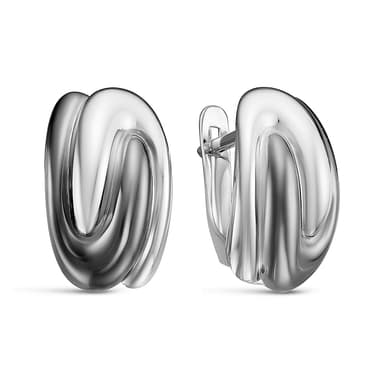 Серьги Delta из серебра 925