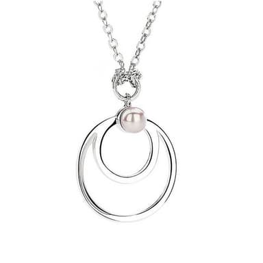 Колье Misaki из серебра 925 с жемчугом