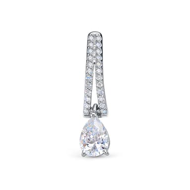 Подвеска Zlato из серебра 925 с фианитами