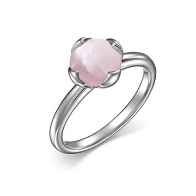 Кольцо Алькор из серебра 925 с кварцем